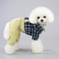 新しいスタイルの柔らかく快適な紳士犬の服